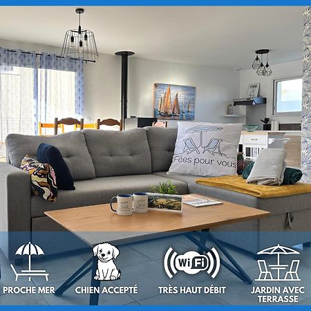 Les Dunes, Maison Neuve 8 P Bien Equipee Jardin Clos, Parking, Garage A 850 M De La Plage Et Centre Bourg, Sur Plages Du Debarquement Pres Arromanches Et Bayeux Анель Экстерьер фото
